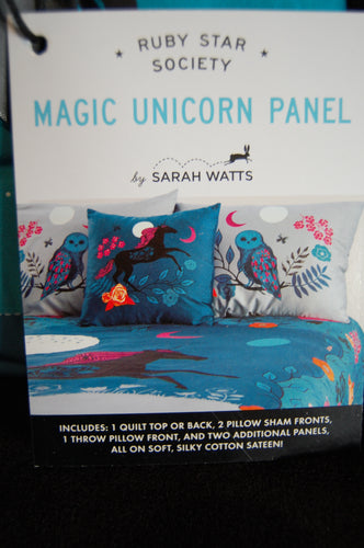 fabric shack sewing quilting sew fat quarter cotton quilt patchwork dressmaking sarah watts moda ruby star society crescent and & brushed unicorn owl bear magic magical moon machine duvet quilt pillow sham
