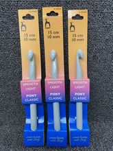 fabric shack crochet pony classic aluminium hook smooth durable 10mm