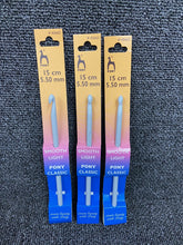 fabric shack crochet pony classic aluminium hook smooth durable 5.5mm