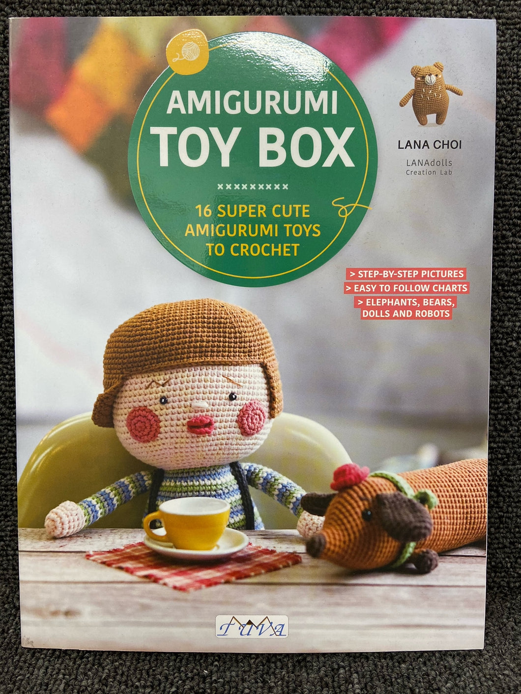 fabric shack knitting crochet knit wool yarn amigurumi toy box lana choi