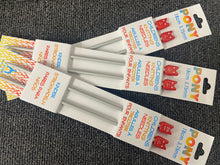 fabric shack knitting crochet knit yarn wool pony needles pins 18cm 3.75mm kids childrens