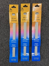 fabric shack knitting crochet knit yarn wool pony needles pins double ended point four 4 pack 20cm  2.75mm