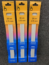 fabric shack knitting crochet knit yarn wool pony needles pins double ended point four 4 pack 20cm 3.75mm