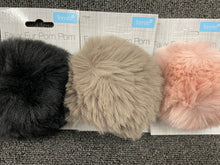 fabric shack knitting knit crochet hat yarn wool pom pom faux fur 11cm woolly various colours