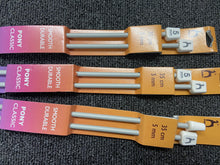 Pony Knitting Needles/Pins 35cm Various Sizes