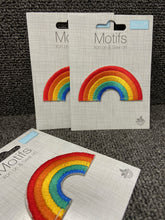 fabric shack malmesbury mending reparis motif motifs patch patches iron on rainbow pride