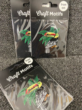 fabric shack malmesbury mending reparis motif motifs patch patches iron on toucan