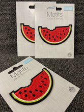 fabric shack malmesbury mending reparis motif motifs patch patches iron on watermelon