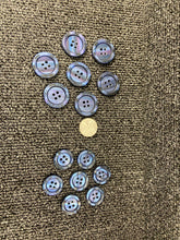 fabric shack sewing dressmaking buttons 2 hole rainbow rimmed blue 18mm 28 23mm 45  ligne 3