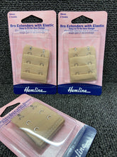 fabric shack sewing dressmaking hemline bra extenders elastic 38mm nude