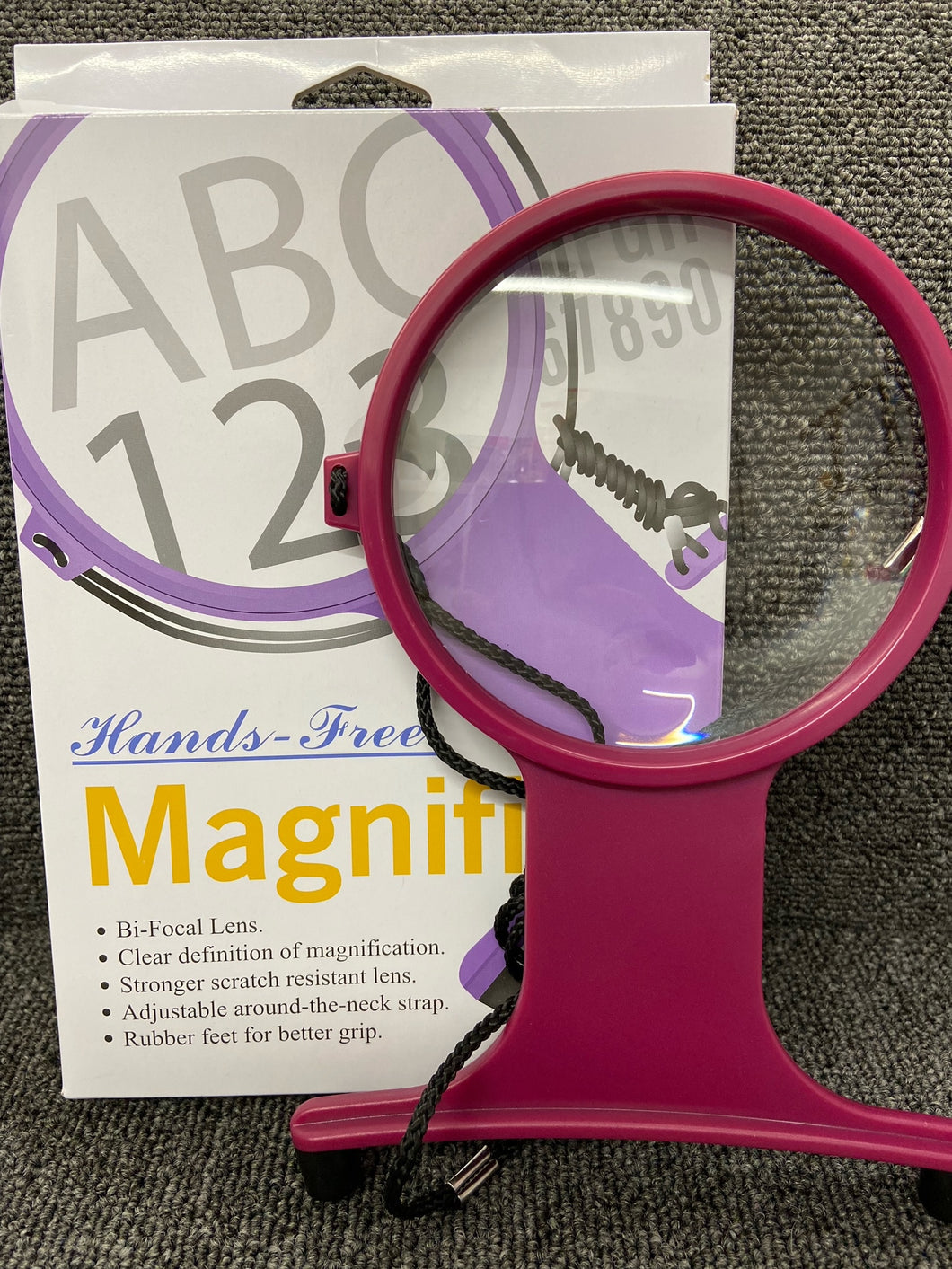 fabric shack sewing embroidery cross stitch crosstitch hands free magnifier magnifying glass