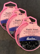 fabric shack sewing quilting sew fat quarter cotton patchwork hemline kam popper snap 25mm black