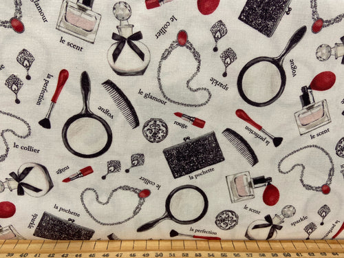 fabric shack sewing quilting sew fat quarter cotton patchwork quil p & and b textiles emily adams couture noir shoes dress dresses panel make up jewellery jewelry perfume bag 2