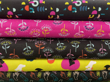 fabric shack sewing quilting sew fat quarter cotton quilt rashida coleman-hale ruby star society adorn funky divas lime citron 2