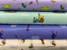 fabric shack sewing quilting sew fat quarter cotton quilt roald dahl quentin blake the witches mouse frog toad fairy fairytale real spell 5
