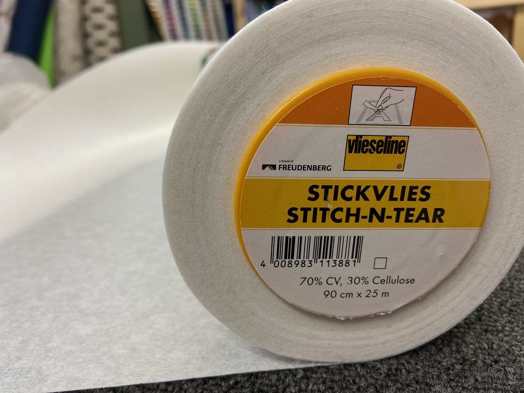 fabric shack sewing quilting sew fat quarter cotton quilt vilene vlieseline stickvlies stitch-n-tear stitch and tear stabalizer