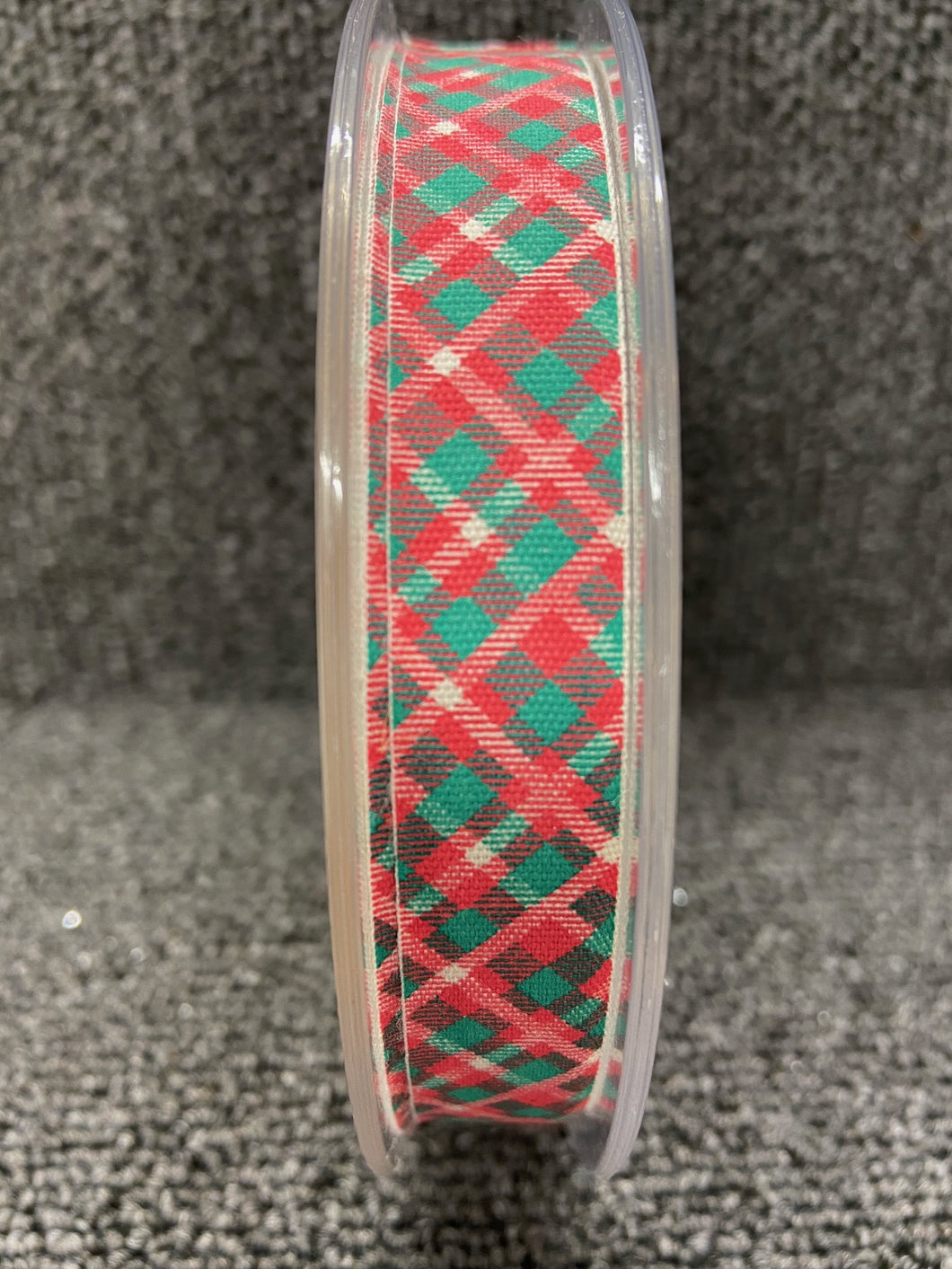 fabric shack sewing sew christmas crafts christmas trim tartan red 15mm