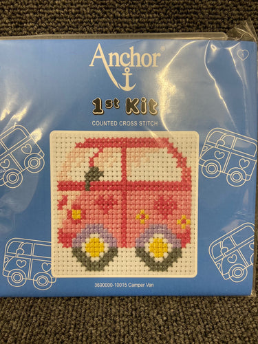 fabric shack sewing sew crosstich cross stitch kits kit first 1st childs kids