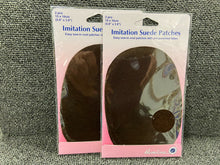 fabric shack sewing sew dressmaking repairs make do and mend hemline sew in imitation suede patches brown