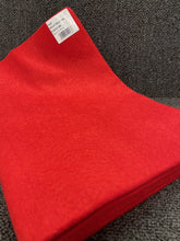 fabric shack sewing sew wool felt sheet soft toy animal fur oriental red 0126
