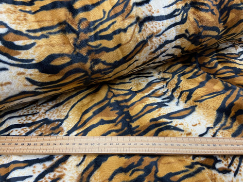 faux fur velboa baby tiger stripes fabric shack malmesbury