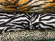 Velboa Animal Print Fake Faux Short Pile Fur Baby Leopard by 1/2 Metre