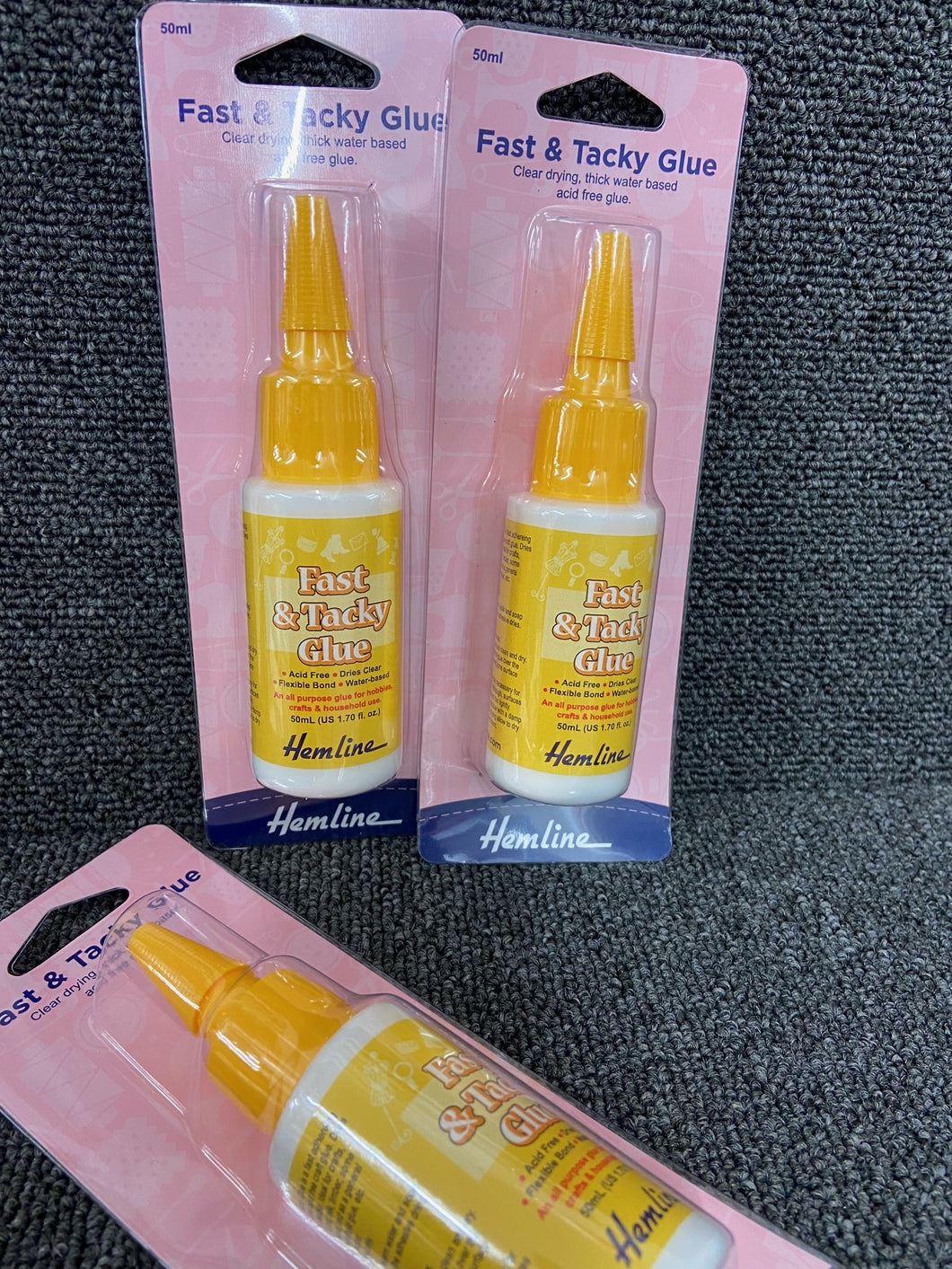 glue fast & tacky hemline fabric shack malmesbury