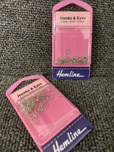hemline hooks eyes hook eye set small H400.1 fabric shack malmesbury
