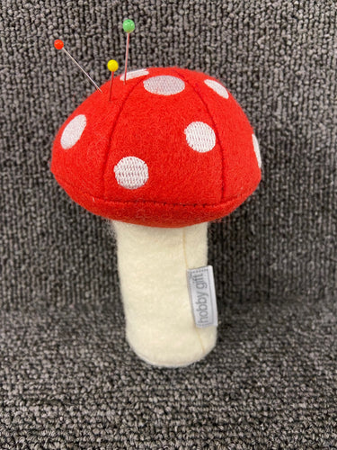 hobbgift magical mushroom pin cushion gift present fabric shack malmesbury PCTS 593
