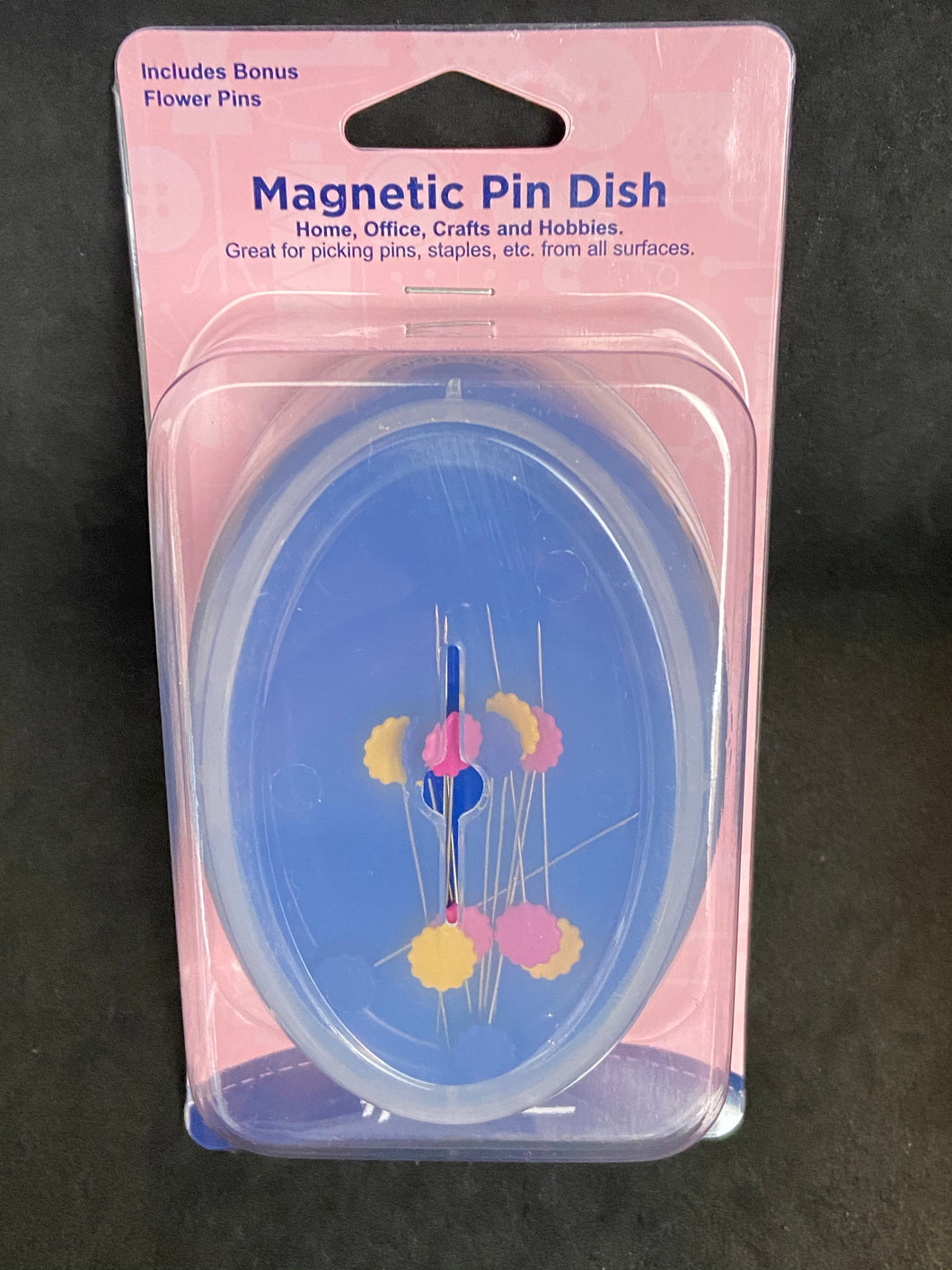 Fabric Shack Sewing Quilting Sew Fat Quarter Cotton Quilt Patchwork Dressmaking Hemline magnetic pin dish pincushion