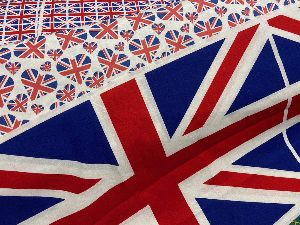 Rose Hubble Mini Union Jack Flags Coronation Jubilee Red White Blue rose-hubble-mini-union-jack-flags-coronation-jubilee-red-white-blue