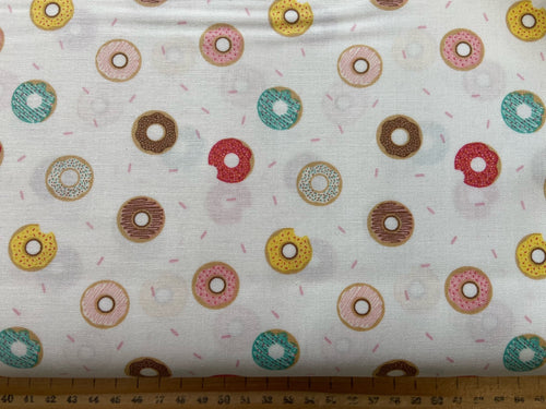 lewis & and irene small things sweet cake doughnut pudding cotton fabric shack malmesbury ring doughnuts cream