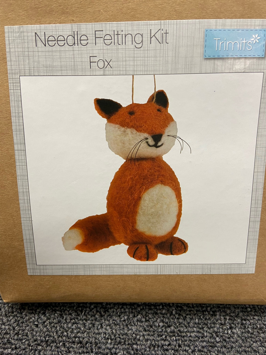 needle felting felt kit fox fabric shack malmesbury