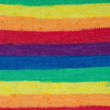 stuart hillard head over heels show your pride rainbow self stripe fabric shack malmesbury be bold 1017 brights 2