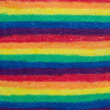 stuart hillard head over heels show your pride rainbow self stripe fabric shack malmesbury be bold 1018 darks