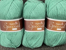 stylecraft aran knit wool yarn sage green 1725 fabric shack malmesbury knitting crochet