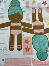 the sea and me stacy iest hsu moda mermaid bag toy doll panel seaside lobster seafood pink fish sea cotton fabric shack malmesbury 4