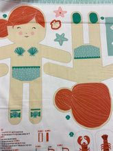 the sea and me stacy iest hsu moda mermaid bag toy doll panel seaside lobster seafood pink fish sea cotton fabric shack malmesbury 4