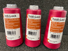 toldi-lock gutermann overlocker serger thread 2500m no 120 cerise pink 4755