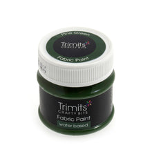 trimits water based fabric paint paints pine green FP50_06