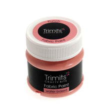 trimits water based fabric paint paints punch pink FP50_18