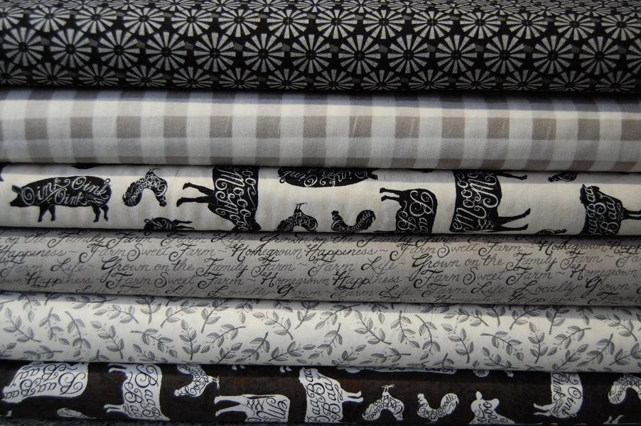 It Don't Matter if You're Black or White..... Moda's Gone all Monochrome on Us