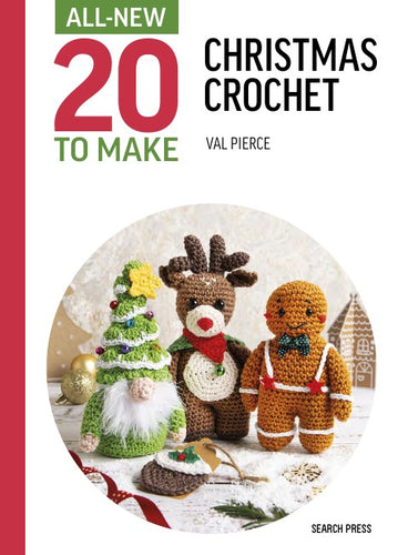 20 to make christmas crochet val pierce decorations toys festive book fabric shack malmesbury SPBH2167