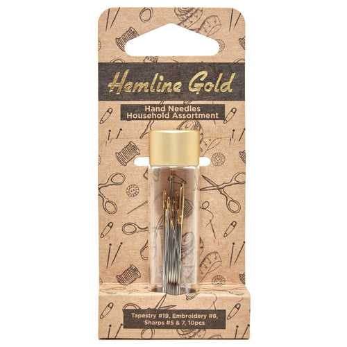 214G_HG. hand sewing needles assorted sizes hemline black and gold haberdashery fabric shack malmesbury  jpg
