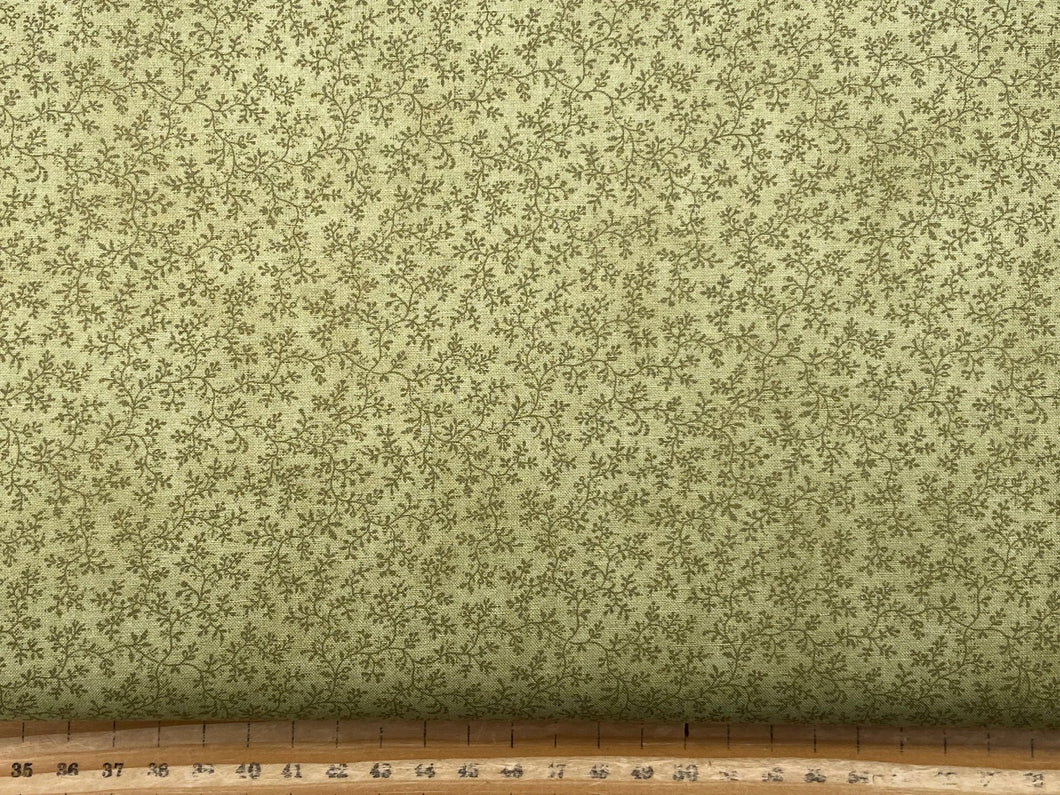 3 sisters moda vintage linens favourites favorites meadow green greens flowers floral cream ditsy cotton fabric shack malmesbury 6