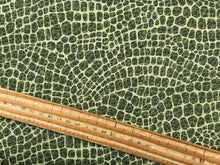 3 three wishes dinosaur trails raquel maciel dino scales green cotton fabric shack malmesbury