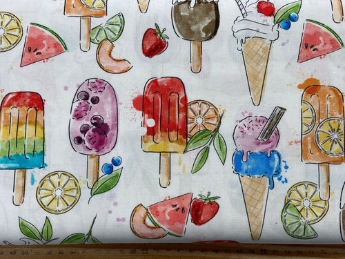 3 wishes sweet summertime sweets icelollies strawberry orange fruit cocktail kitchen holiday treats fabric shack malmesbury sweets icelollies white