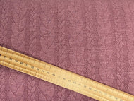 Cable Knit Stretch Fabric Shack Malmesbury Mauve