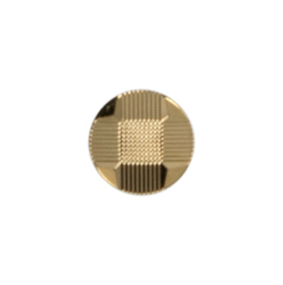 Carded Button Spinner gold 10mm code E Fabric shack Malmesbury B801-01246  