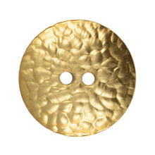 Carded Button Spinner gold 2 hole 30mm code E Fabric shack Malmesbury B801-01254  